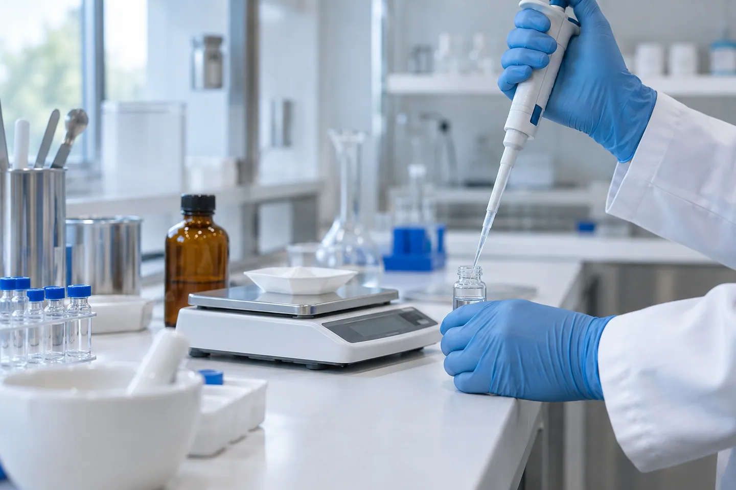 Precision compounding equipment